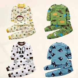 Kids Clothes Children Sets Children's Clothing Boys Girls CottonAutumn winter Clothing Pants Sleepwear Underwear Christmas Gift