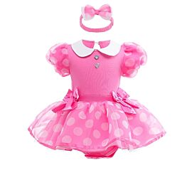 3 6 9 12 18 Months Newborn Clothes Cute Baby Romper 1st Years Birthday Party Fashion Little Princess Dress Infant Girls Jumpsuit